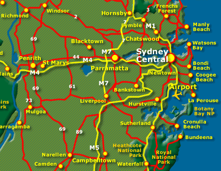 Service Area Map